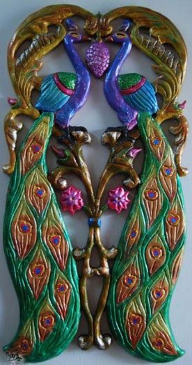 Ceramic Peacock